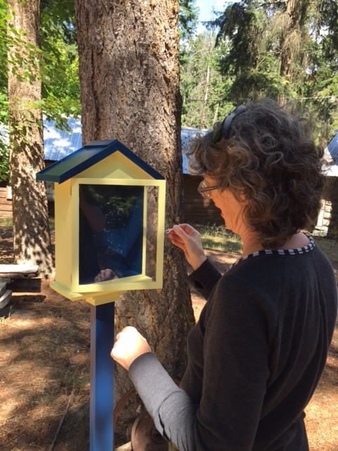 Pollinator Pasture Poetry Boxes.